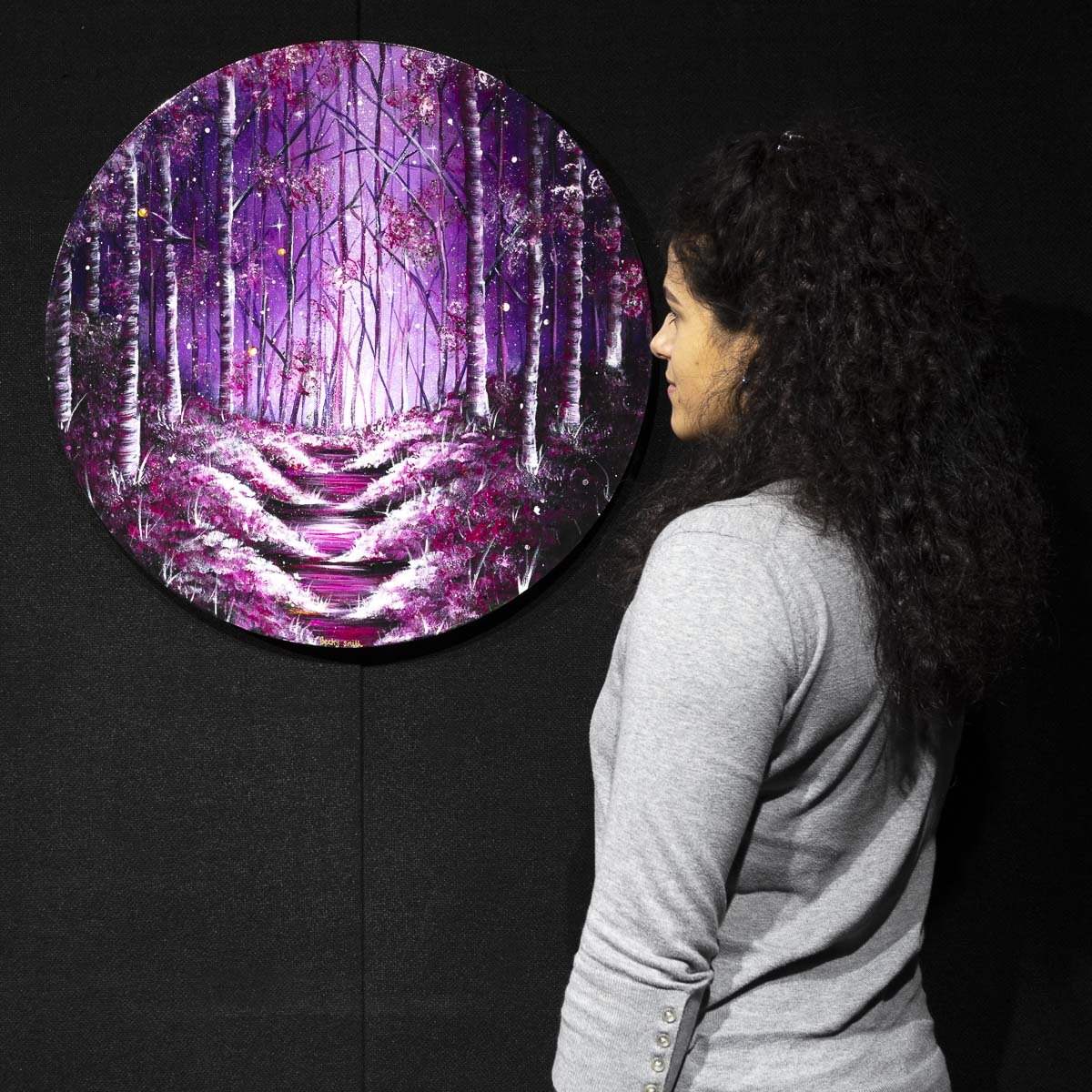 Mindfulness - Original - SOLD by artist Becky Smith - Wyecliffe Galleries