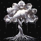 Monochromatic - Original - SOLD by artist Becky Smith - Wyecliffe Galleries