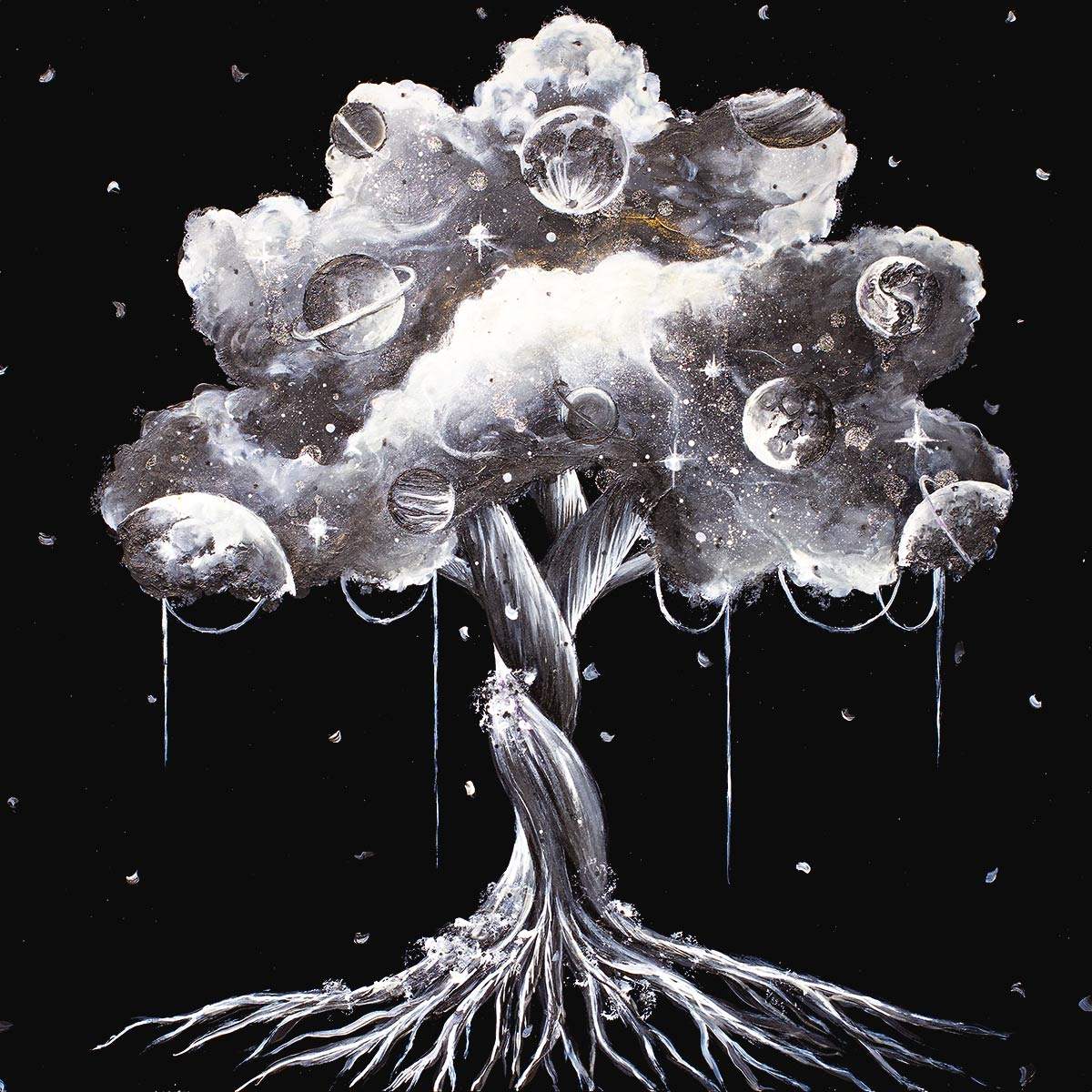 Monochromatic - Original - SOLD by artist Becky Smith - Wyecliffe Galleries