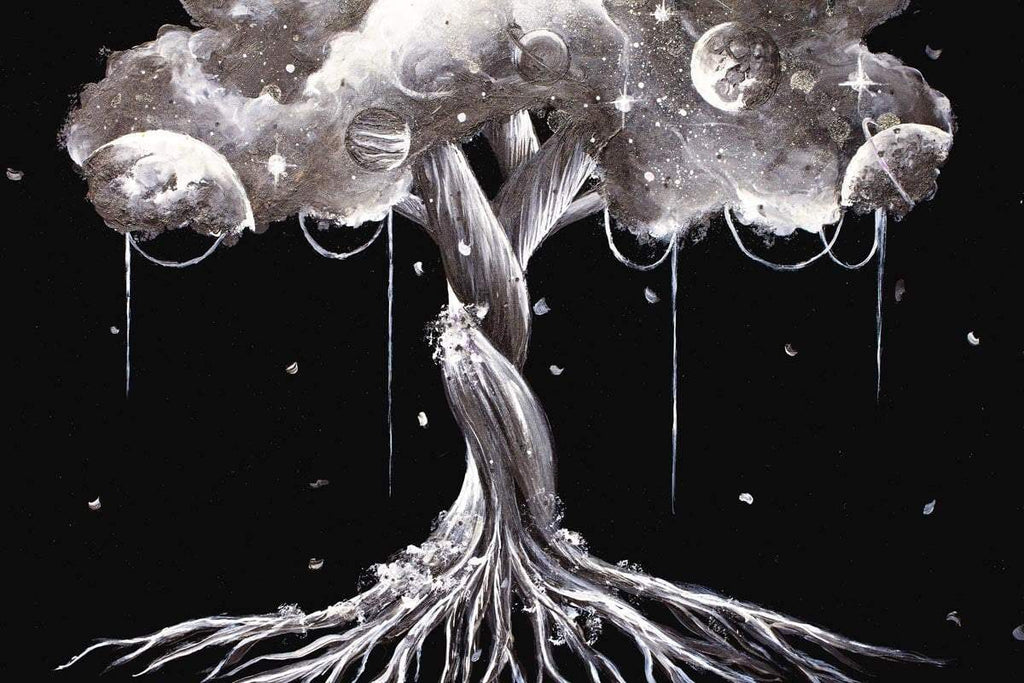 Monochromatic - Original - SOLD by artist Becky Smith - Wyecliffe Galleries