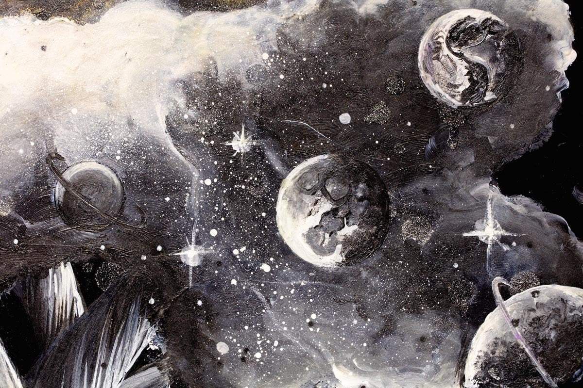 Monochromatic - Original - SOLD by artist Becky Smith - Wyecliffe Galleries