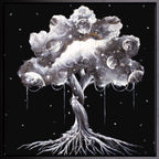 Monochromatic - Original - SOLD by artist Becky Smith - Wyecliffe Galleries