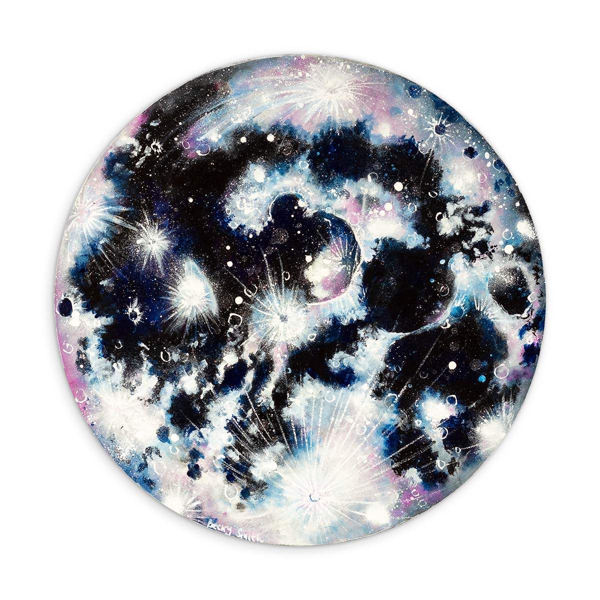 Moon Light - Original - SOLD by artist Becky Smith - Wyecliffe Galleries