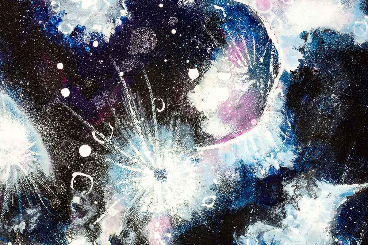 Moon Light - Original - SOLD by artist Becky Smith - Wyecliffe Galleries