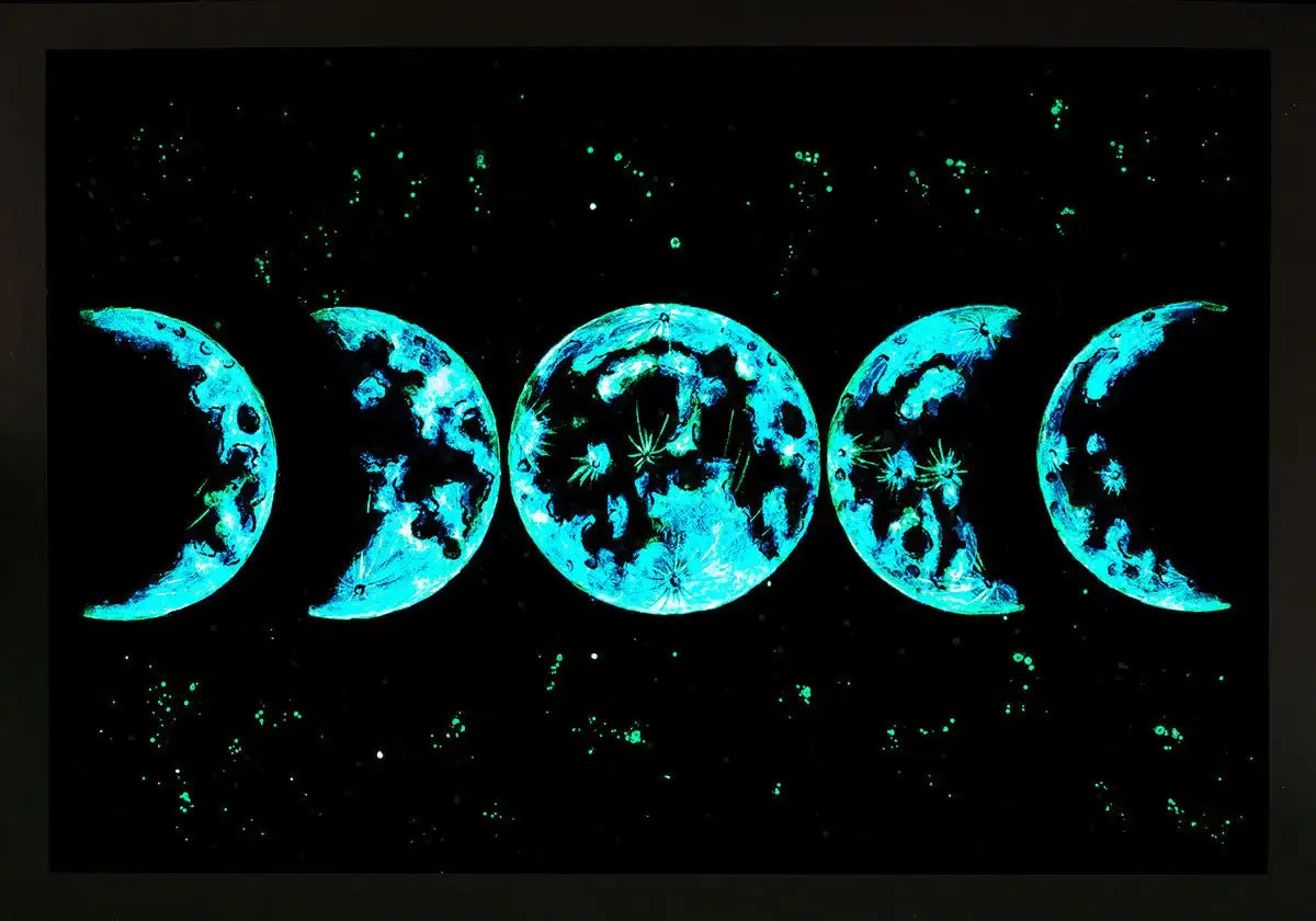 Moon Phases - Artist Proof - SOLD by artist Becky Smith - Wyecliffe Galleries