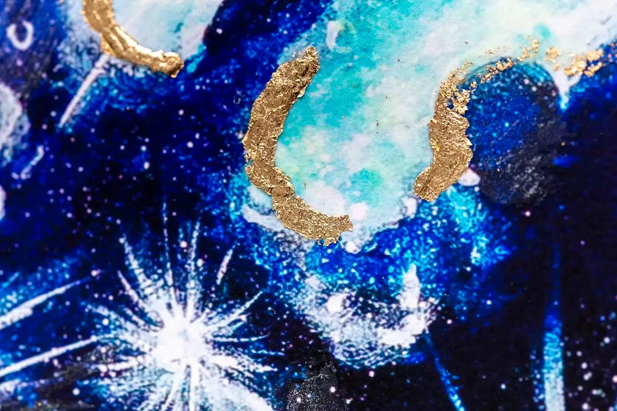 Moon Phases - Artist Proof - SOLD by artist Becky Smith - Wyecliffe Galleries