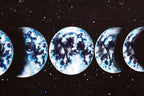 Moon Phases - Published Original - SOLD by artist Becky Smith - Wyecliffe Galleries