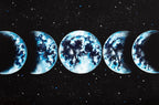 Moon Phases - Published Original - SOLD by artist Becky Smith - Wyecliffe Galleries
