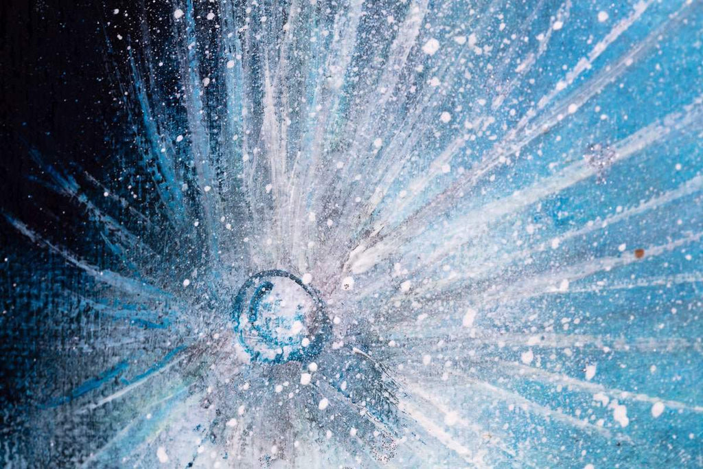 Moon Phases - Published Original - SOLD by artist Becky Smith - Wyecliffe Galleries