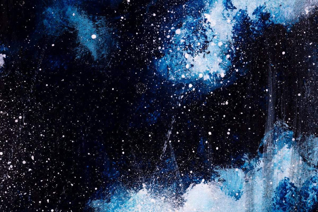 Moon Phases - Published Original - SOLD by artist Becky Smith - Wyecliffe Galleries