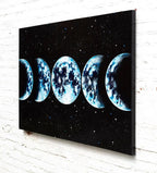Moon Phases - Published Original - SOLD by artist Becky Smith - Wyecliffe Galleries