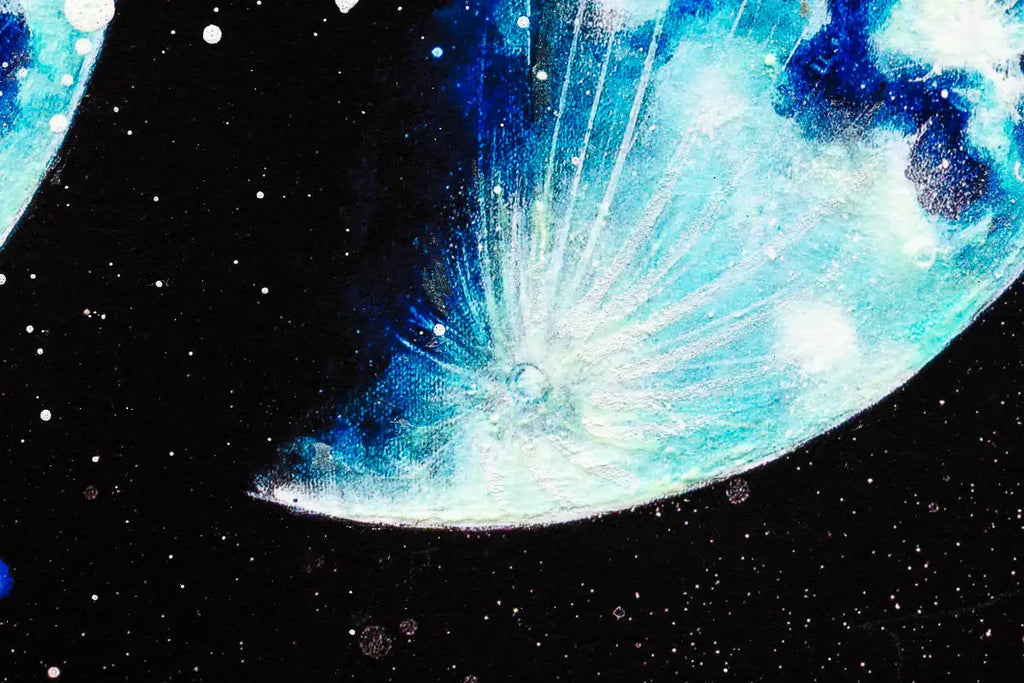 Moon Phases - Standard Edition - SOLD by artist Becky Smith - Wyecliffe Galleries