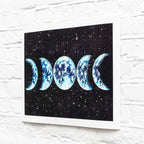 Moon Phases - Standard Edition - SOLD by artist Becky Smith - Wyecliffe Galleries