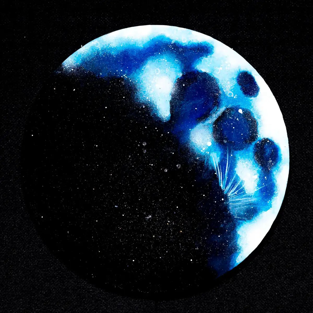 Moonbeam Phase Set - SOLD by artist Becky Smith - Wyecliffe Galleries