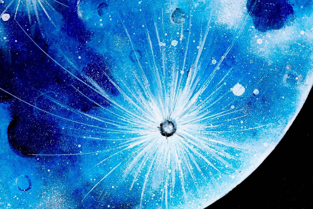 Moonbeam Phase Set - SOLD by artist Becky Smith - Wyecliffe Galleries