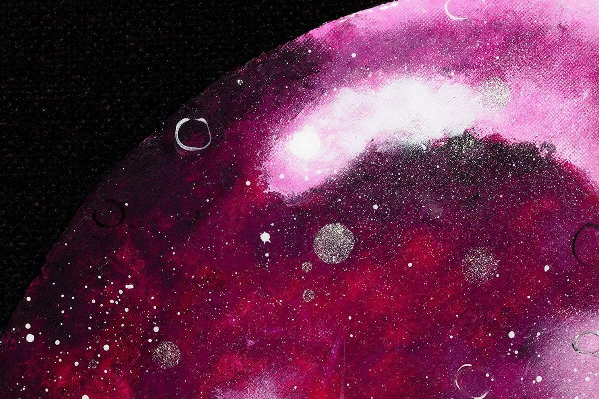 Moondust - Original - SOLD by artist Becky Smith - Wyecliffe Galleries