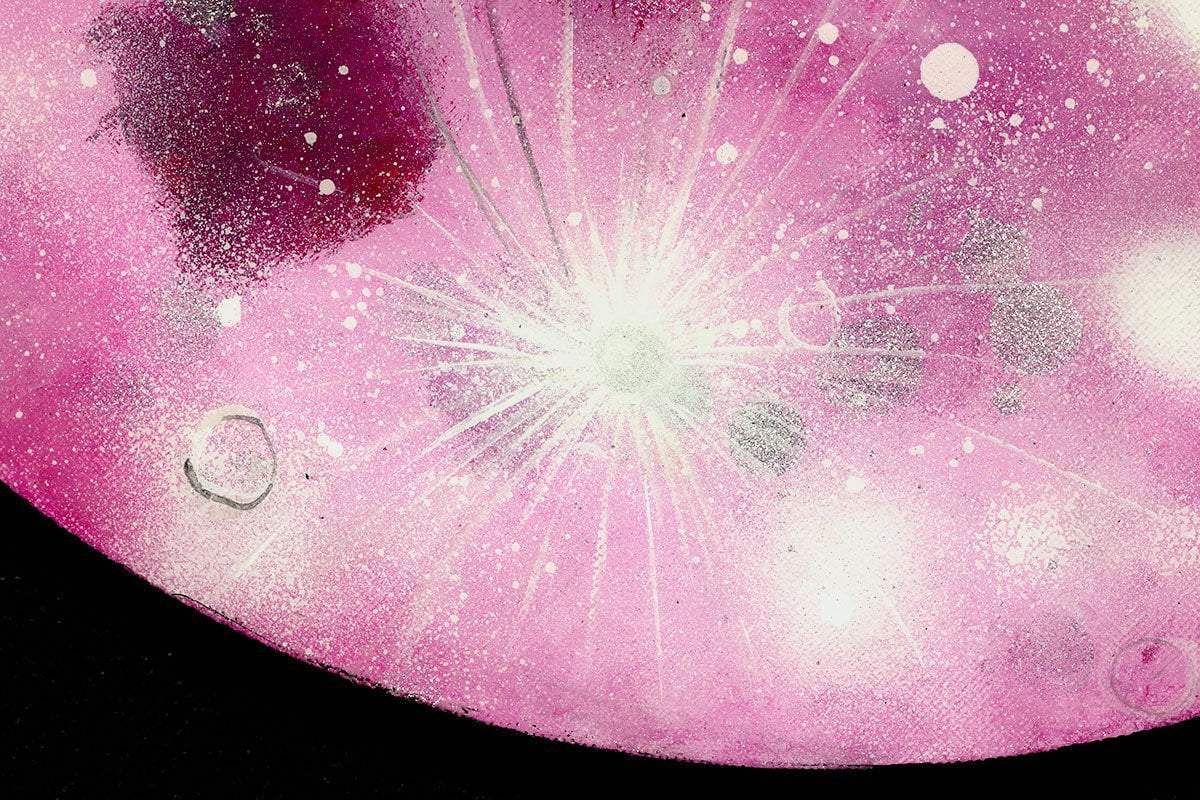 Moondust - Original - SOLD by artist Becky Smith - Wyecliffe Galleries