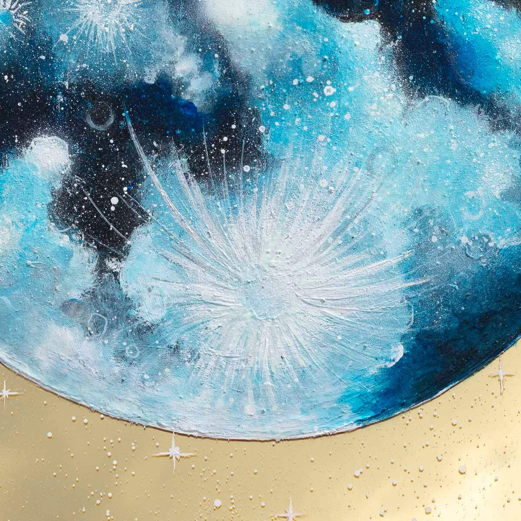 Moonlust - Original - SOLD by artist Becky Smith - Wyecliffe Galleries