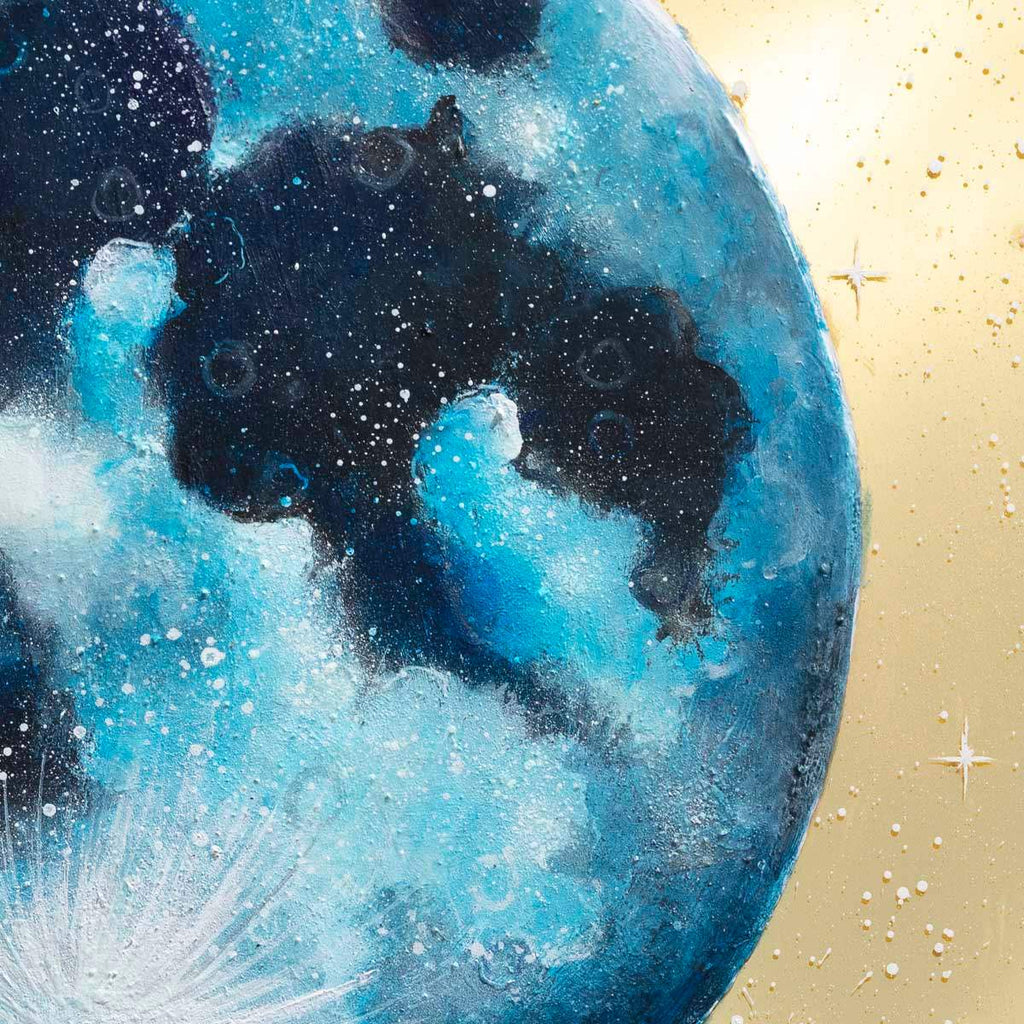 Moonlust - Original - SOLD by artist Becky Smith - Wyecliffe Galleries