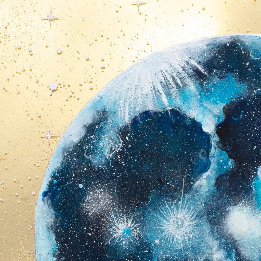 Moonlust - Original - SOLD by artist Becky Smith - Wyecliffe Galleries