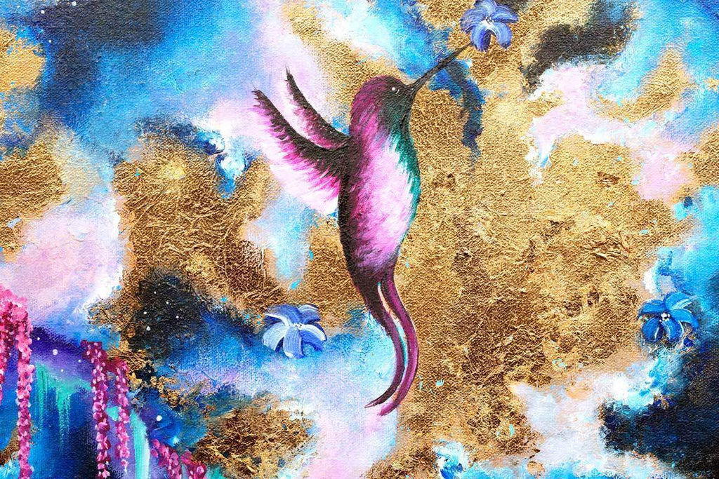 Moonstruck - Original - SOLD by artist Becky Smith - Wyecliffe Galleries