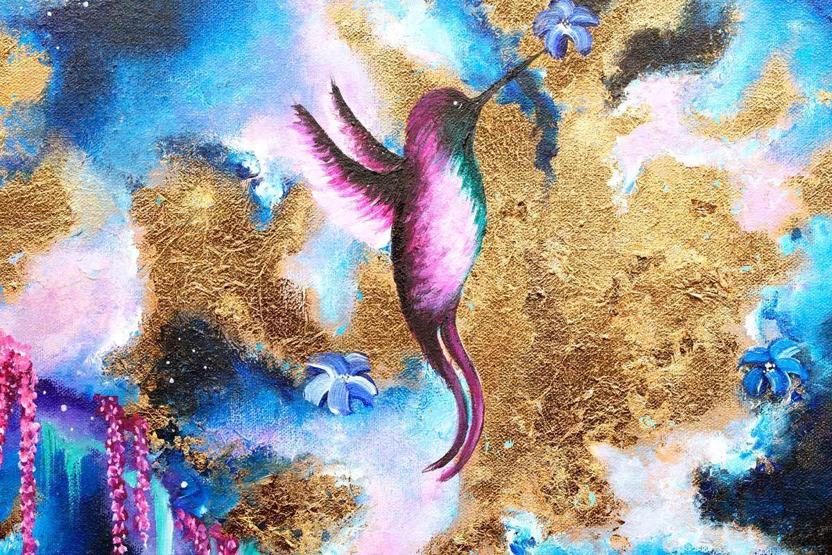 Moonstruck - Original - SOLD by artist Becky Smith - Wyecliffe Galleries