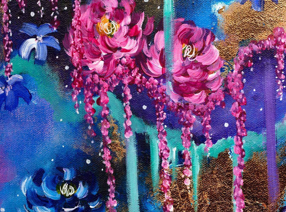 Moonstruck - Original - SOLD by artist Becky Smith - Wyecliffe Galleries