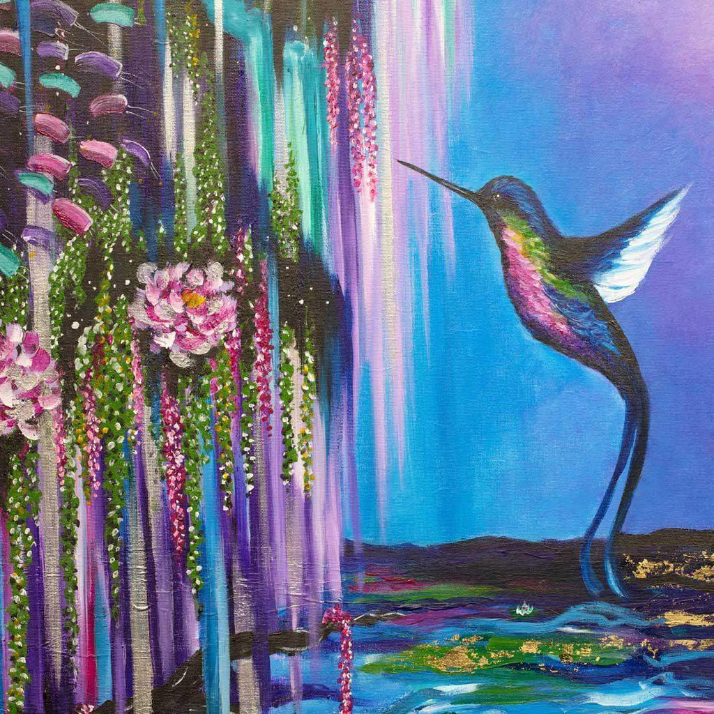 Morning Flight - Original - SOLD by artist Becky Smith - Wyecliffe Galleries