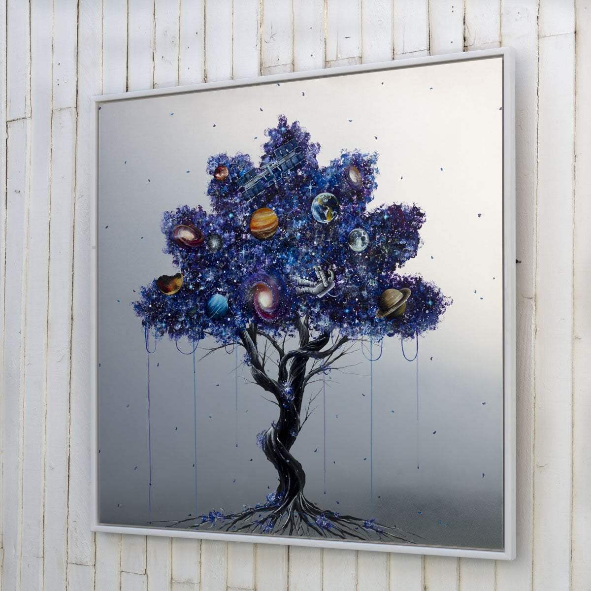 Motions of the Galaxy - Original - SOLD by artist Becky Smith - Wyecliffe Galleries