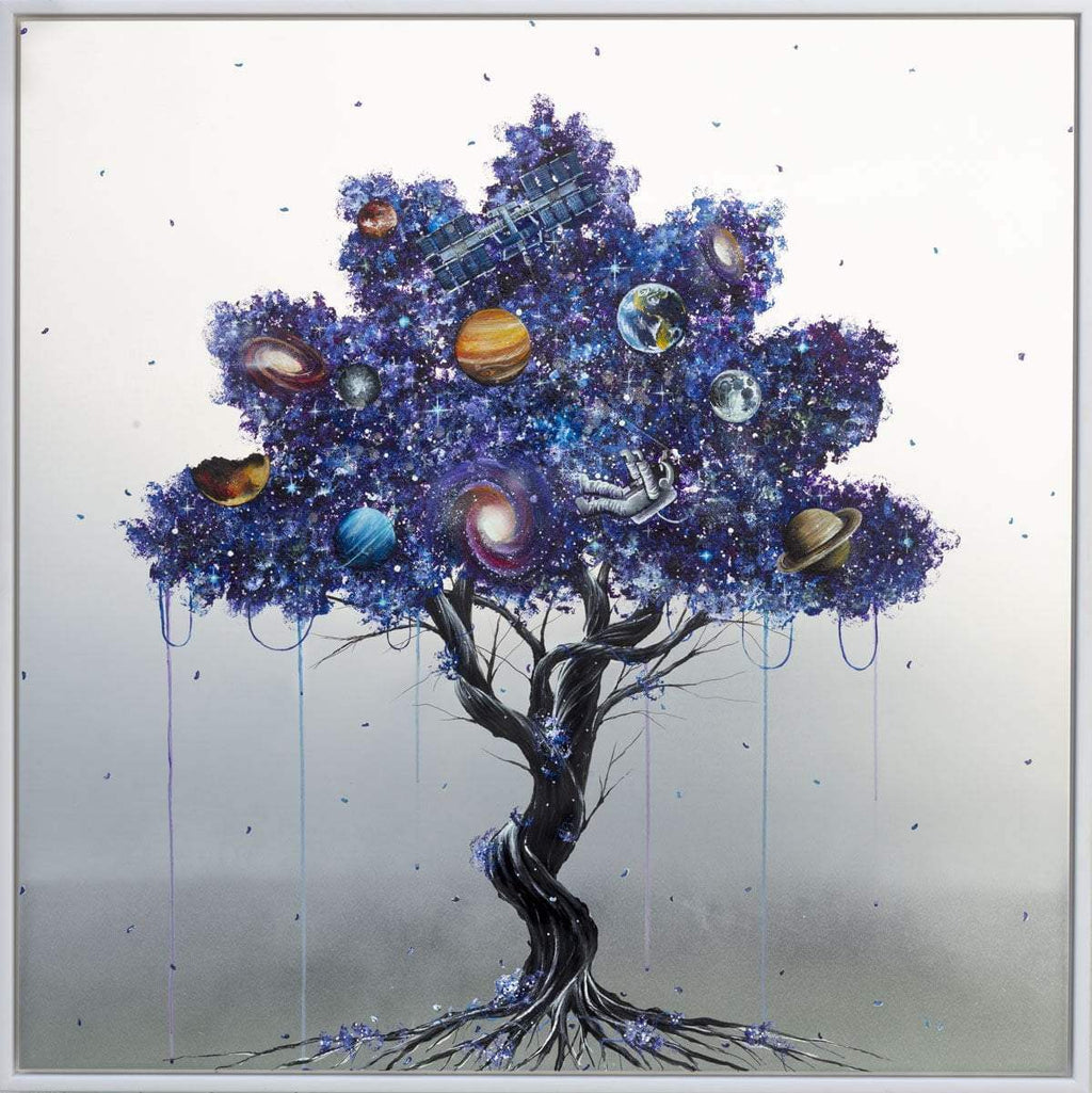 Motions of the Galaxy - Original - SOLD by artist Becky Smith - Wyecliffe Galleries