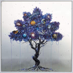 Motions of the Galaxy - Original - SOLD by artist Becky Smith - Wyecliffe Galleries