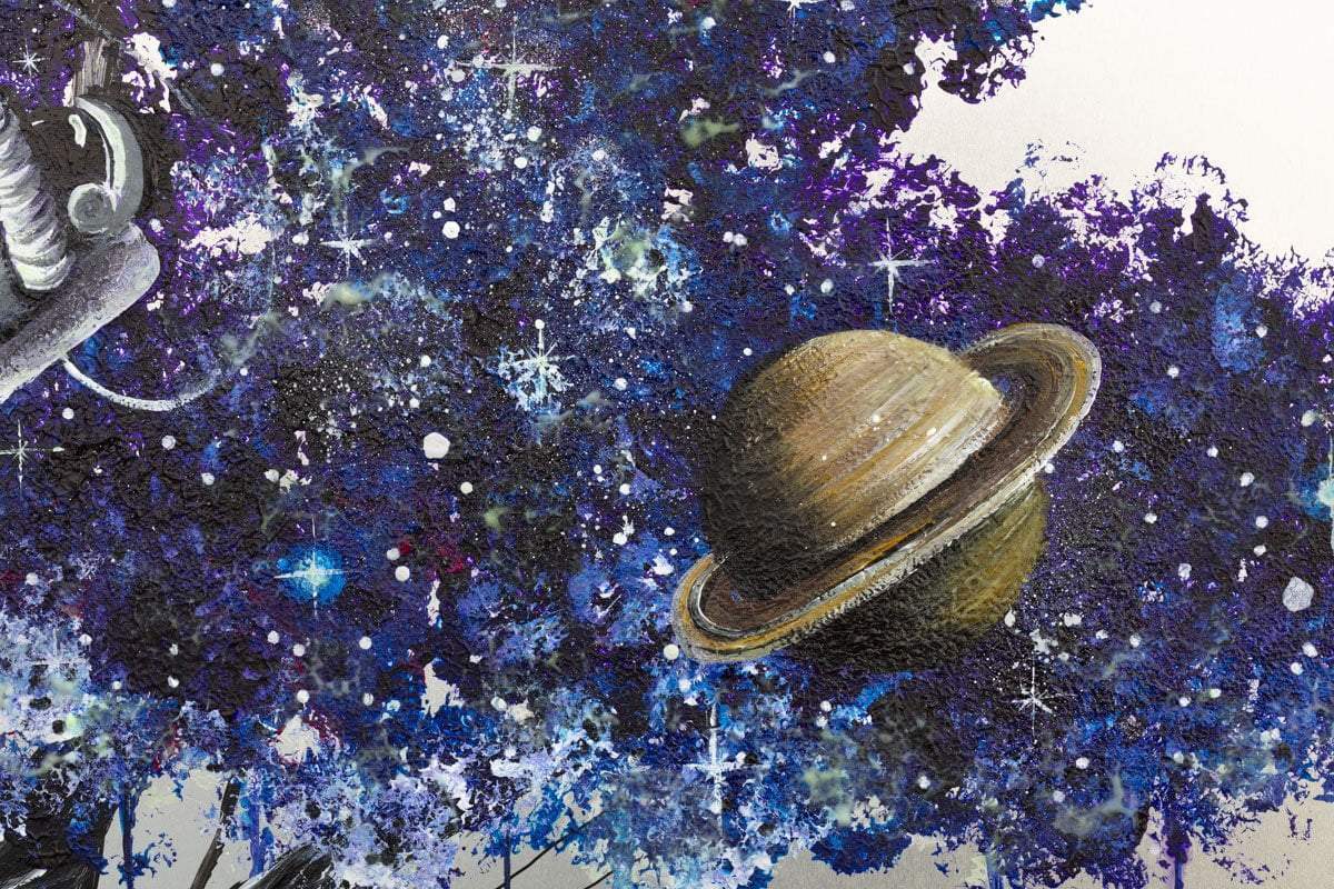 Motions of the Galaxy - Original - SOLD by artist Becky Smith - Wyecliffe Galleries