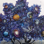 Motions of the Galaxy - Original - SOLD by artist Becky Smith - Wyecliffe Galleries