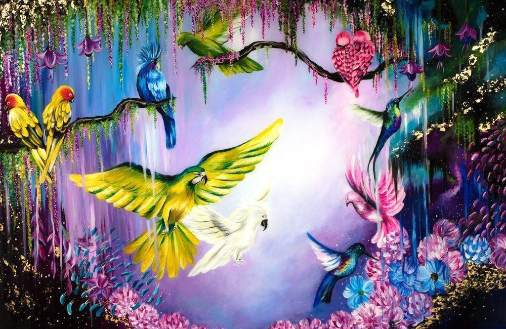 Nature In Motion - Original - SOLD by artist Becky Smith - Wyecliffe Galleries