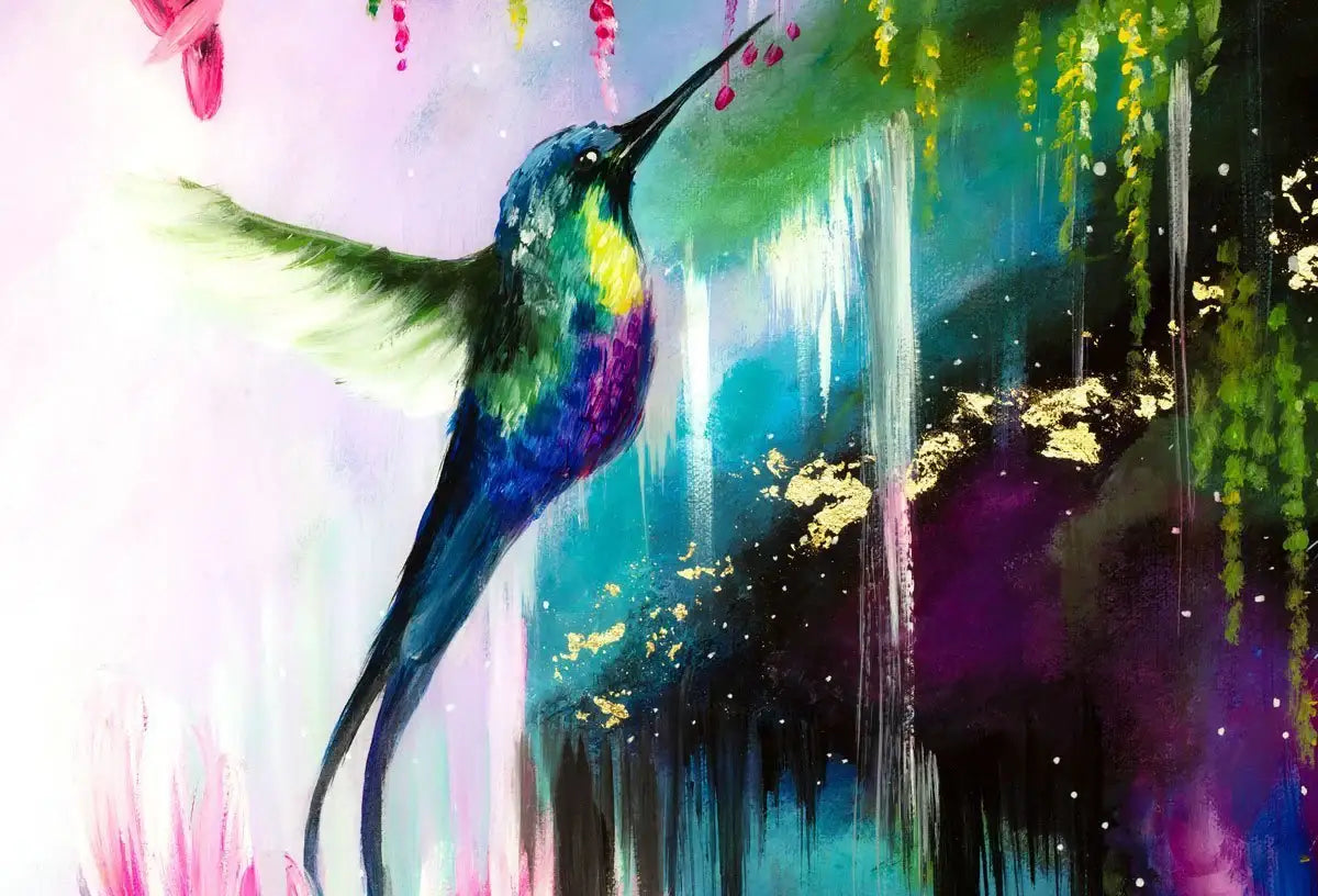 Nature In Motion - Original - SOLD by artist Becky Smith - Wyecliffe Galleries