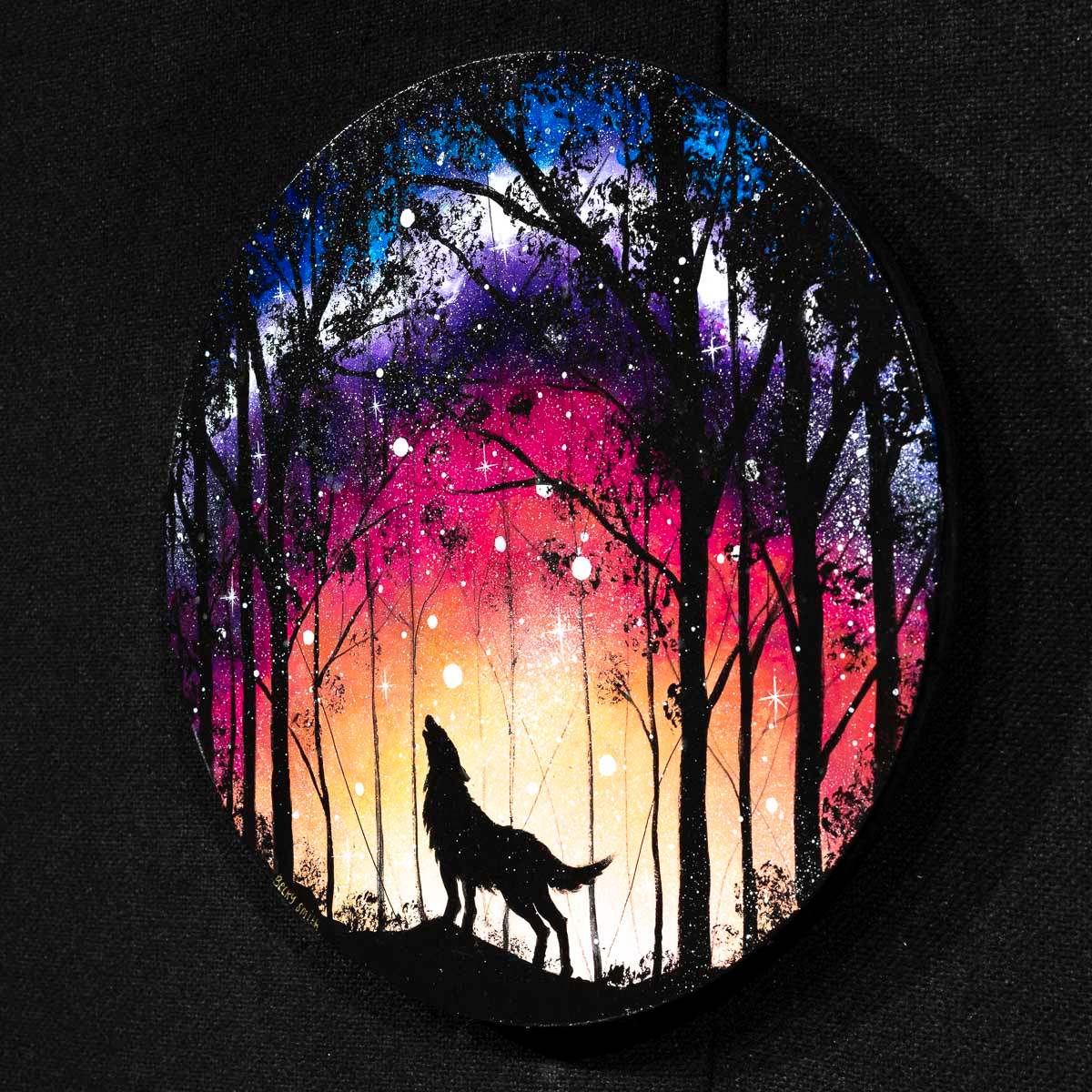 Natures Call - Original - SOLD by artist Becky Smith - Wyecliffe Galleries