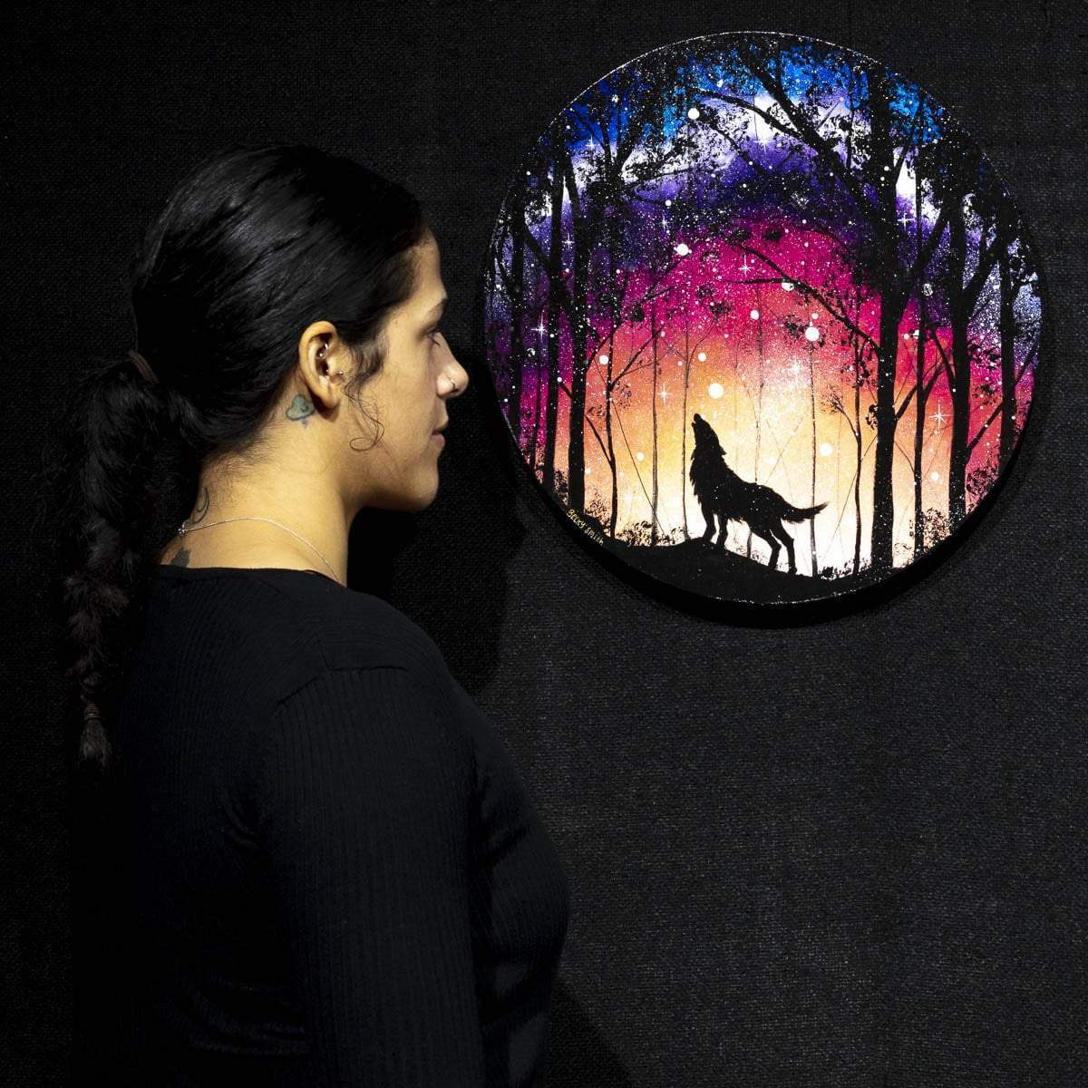 Natures Call - Original - SOLD by artist Becky Smith - Wyecliffe Galleries