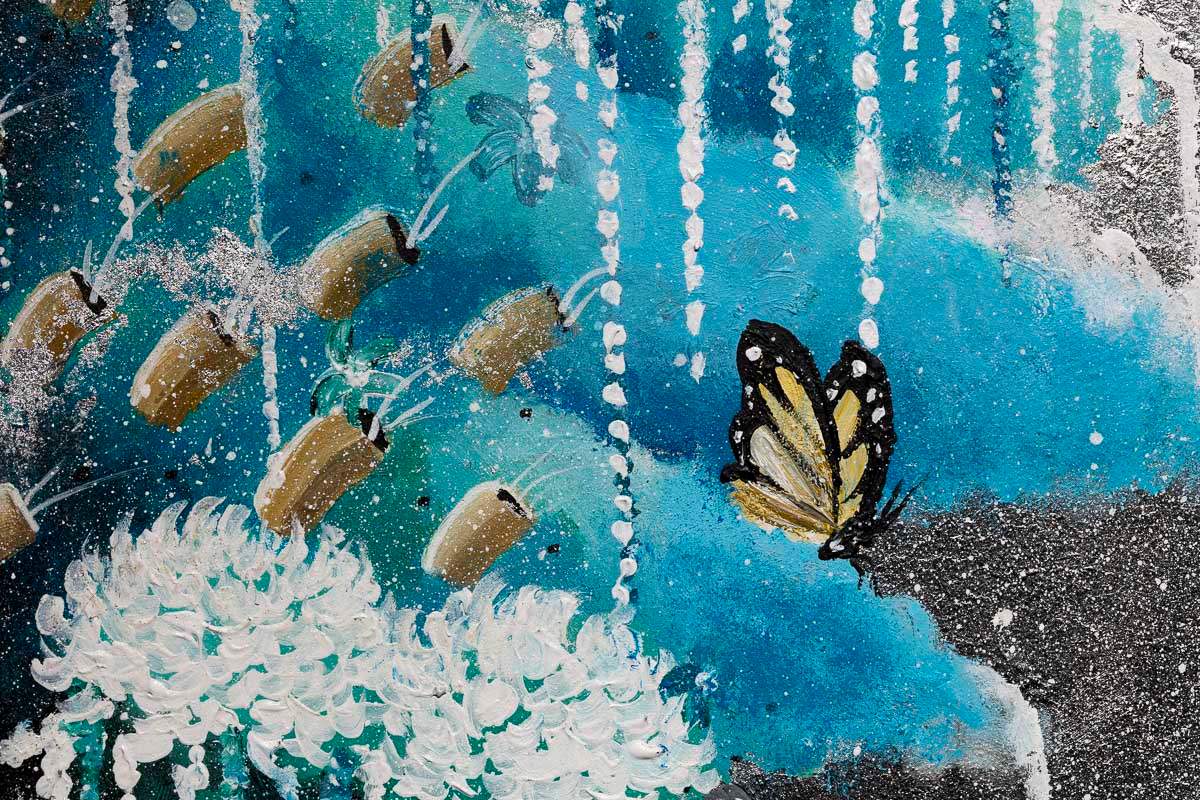 Natures Delight - Original - SOLD by artist Becky Smith - Wyecliffe Galleries