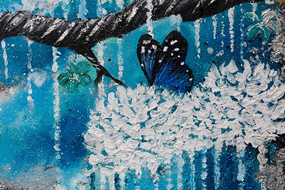 Natures Delight - Original - SOLD by artist Becky Smith - Wyecliffe Galleries