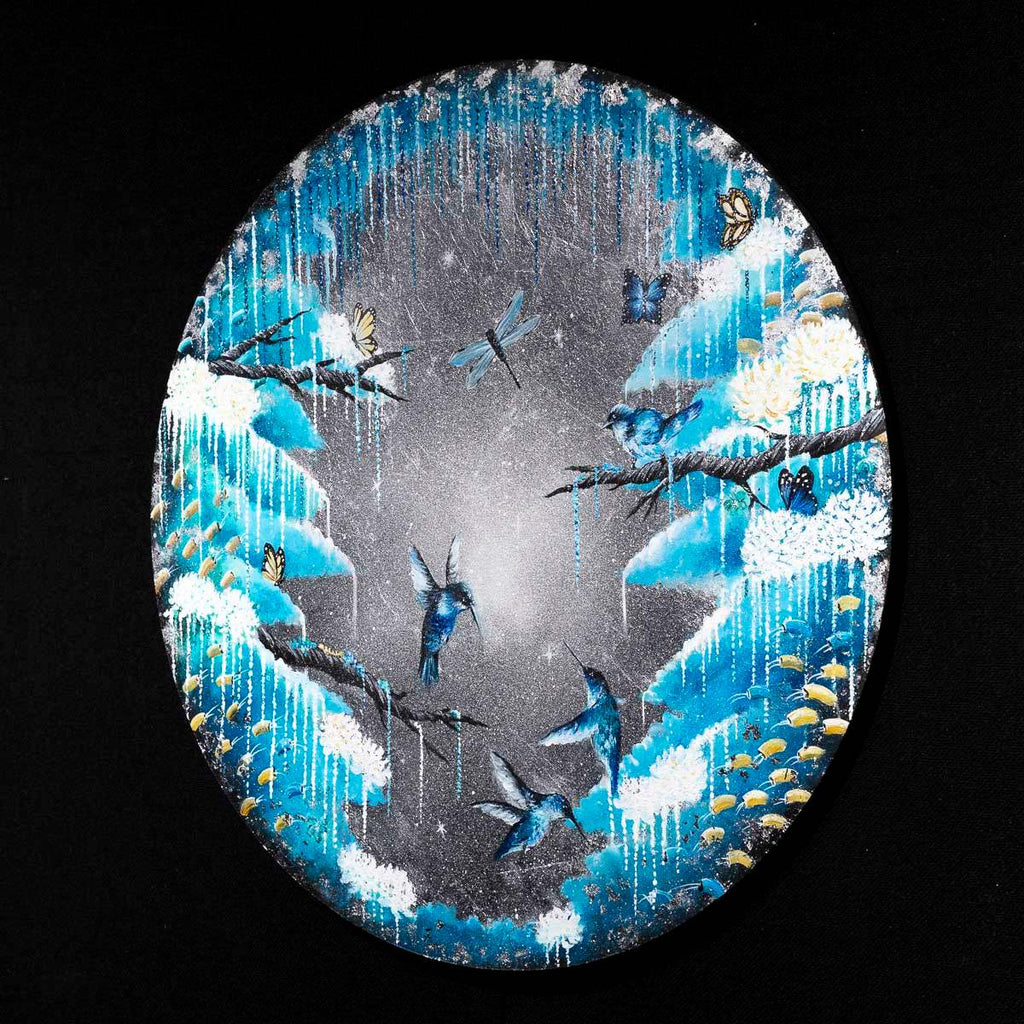 Natures Delight - Original - SOLD by artist Becky Smith - Wyecliffe Galleries