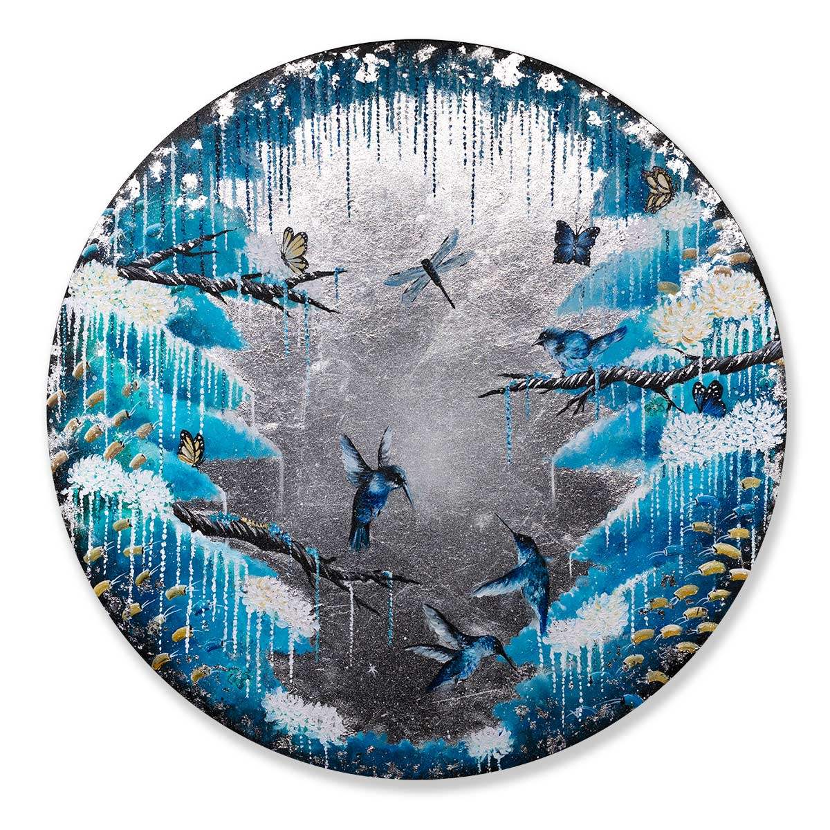 Natures Delight - Original - SOLD by artist Becky Smith - Wyecliffe Galleries