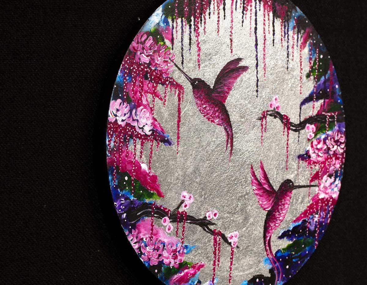 Nectar - Original - SOLD by artist Becky Smith - Wyecliffe Galleries