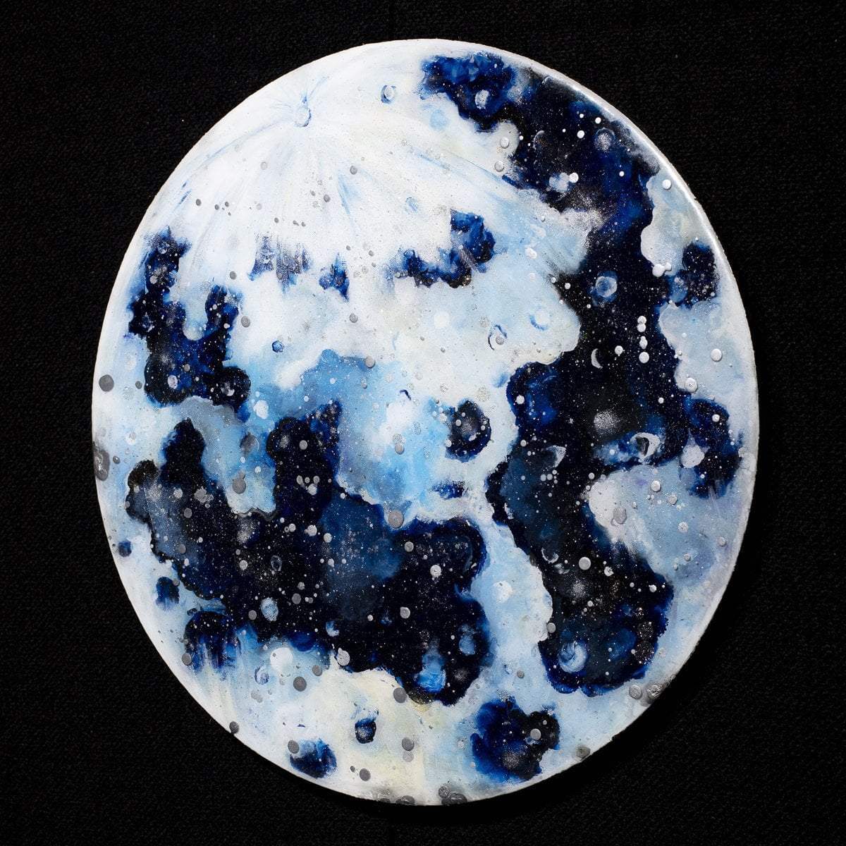 Once in a Blue Moon - Original - SOLD by artist Becky Smith - Wyecliffe Galleries