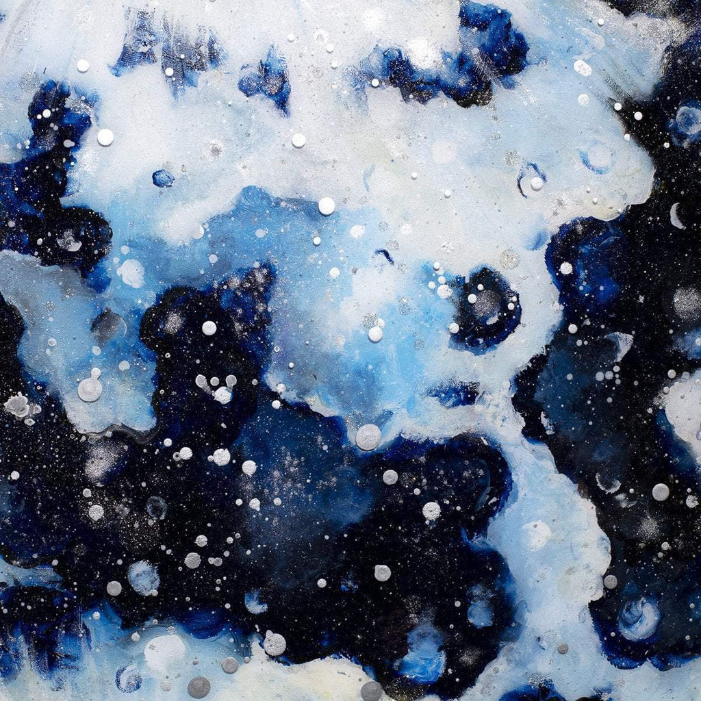 Once in a Blue Moon - Original - SOLD by artist Becky Smith - Wyecliffe Galleries