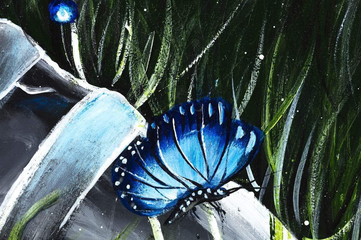 One Small Step For Man - Original - SOLD by artist Becky Smith - Wyecliffe Galleries