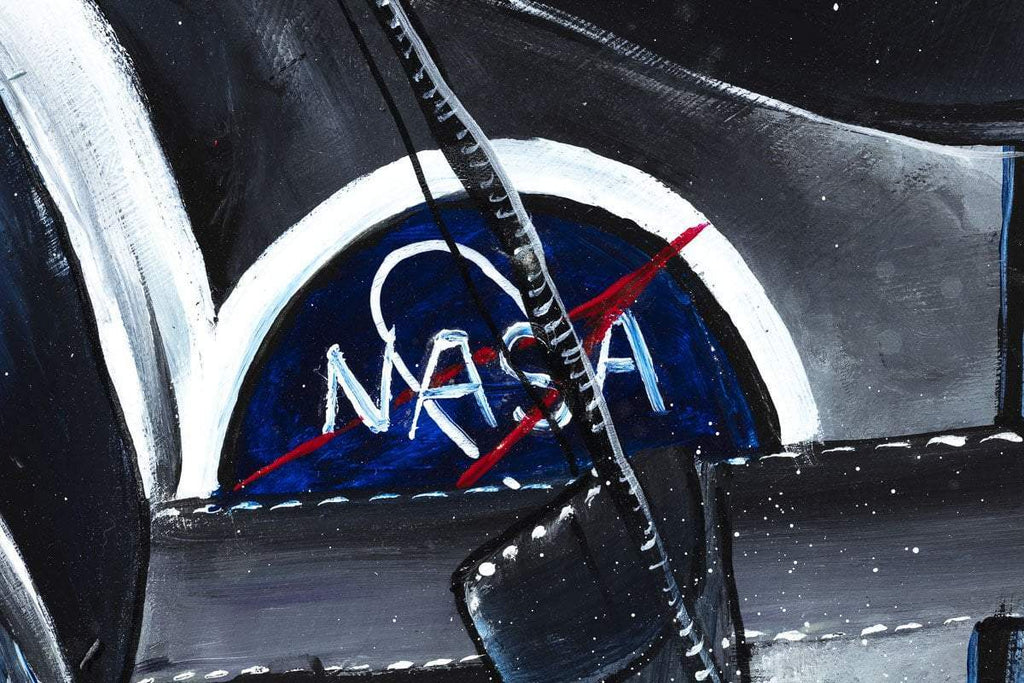 One Small Step For Man - Original - SOLD by artist Becky Smith - Wyecliffe Galleries