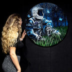 One Small Step For Man - Original - SOLD by artist Becky Smith - Wyecliffe Galleries