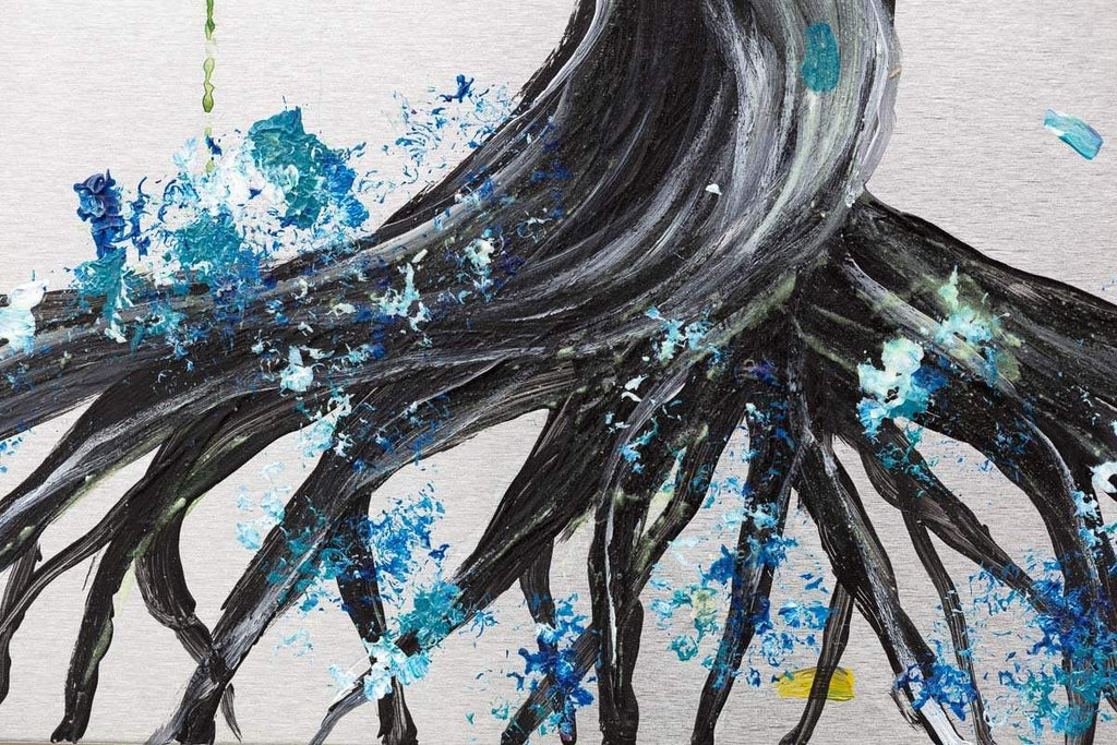 Our Colourful World - Original - SOLD by artist Becky Smith - Wyecliffe Galleries