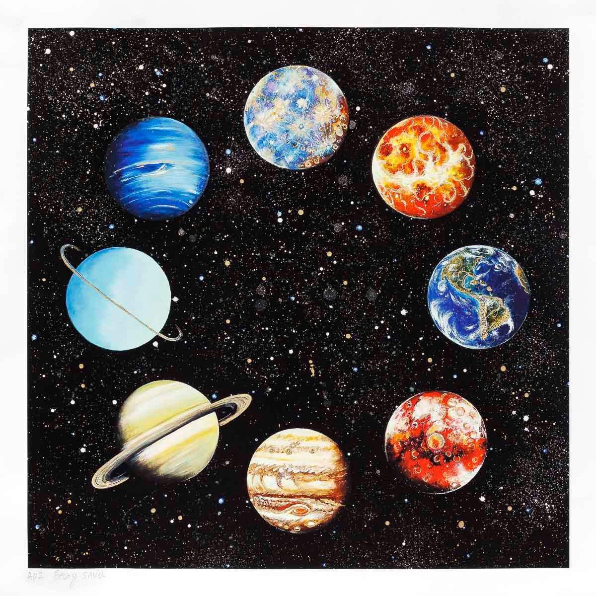 Out of This World - Artist Proof by artist Becky Smith - Wyecliffe Galleries