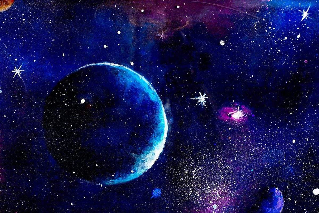 Out of This World - Original - SOLD by artist Becky Smith - Wyecliffe Galleries